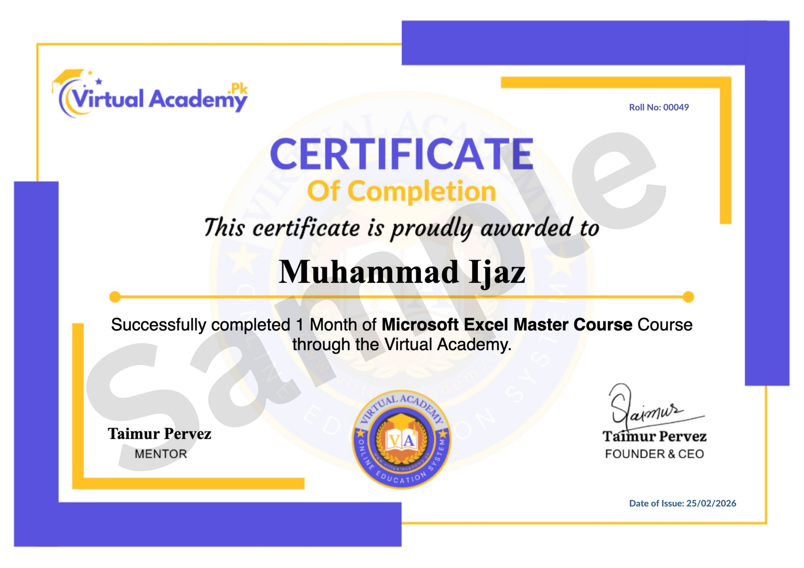 Diploma Sample